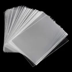 100pcs 65x90mm Card Sleeves Desk Protector For Magical Gathering Board Game New