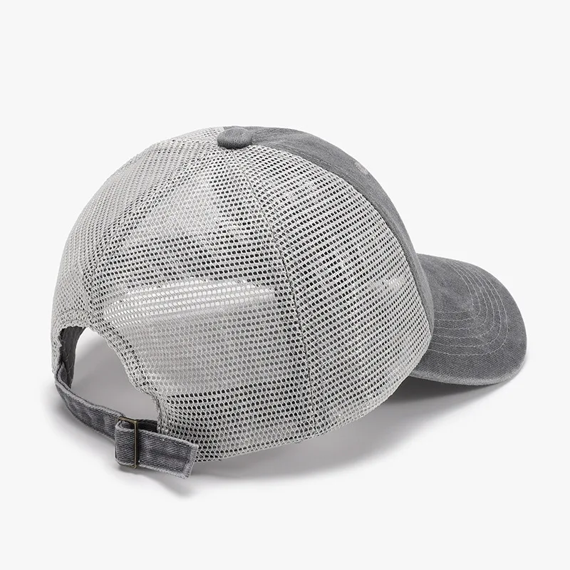 Summer Outdoor Soft Top Wash Unisex Men Women Neutral Duck Tongue Net Cap Travel Sports Tourism Baseball Cap 3