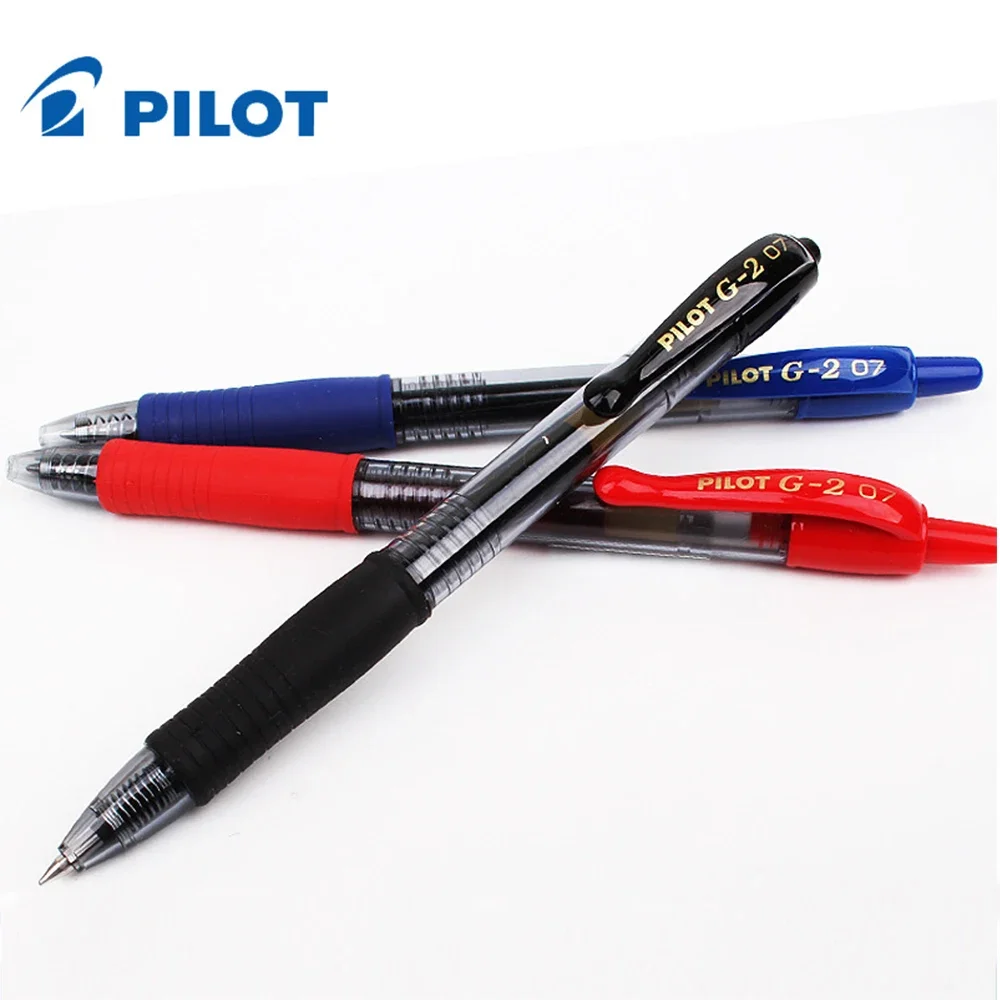 6pcs Japan Pilot Gel Pen BL-G2 0.7mm Ballpoint Pen Art Supplies Office Accessories Student School Stationery Large Capacity 6