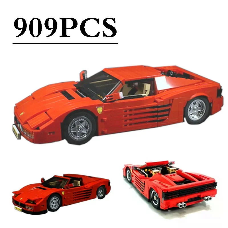 

Новая модель внедорожника, Классная модель спортивного автомобиля, строительные блоки, игрушка для мальчиков, день рождения, строительные блоки, рождественский подарок