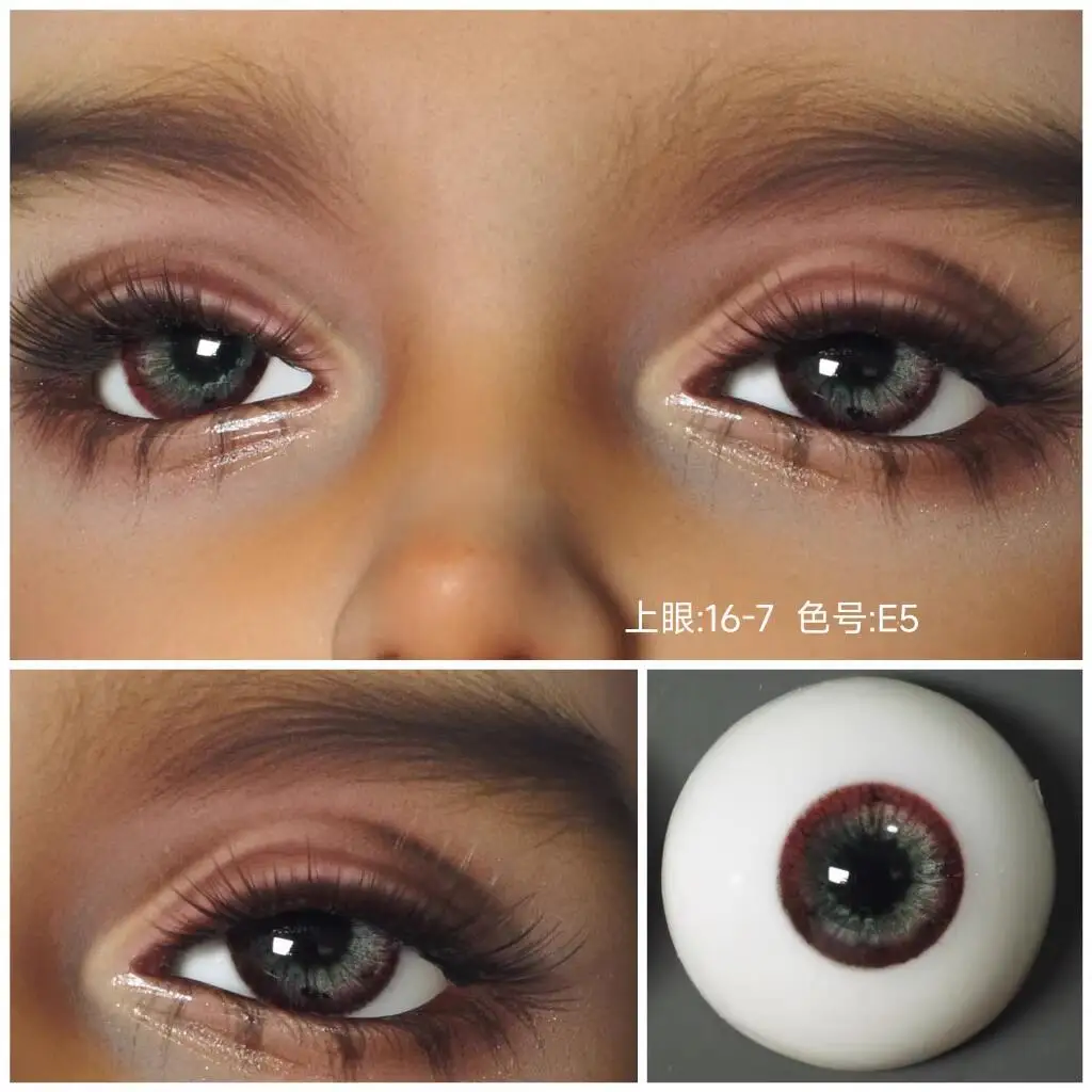 

Deep Colors 16mm 18mm Eyes For Toys Doll Accessories, High Quality 1/3 SD DD BJD Safety Eyeball 1 Pair