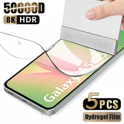 Premium Hydrogel Film Screen Protector Set - 5 Pack - Hydrogel Film