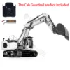 Upgraded 1/14 Scale LESU LR945 RTR RC Hydraulic Excavator 3 Arms Digger Metal Remote Control Construction Vehicles Model Toys 3