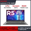 Lenovo Laptop Lenovo V15 G4 AMN 15.6“ AMD Ryzen R5-5500U/R5-7520U/7430U 8G/16G LPDDR5 512G/1TB/2TB SSD Notebook Computer PC 1