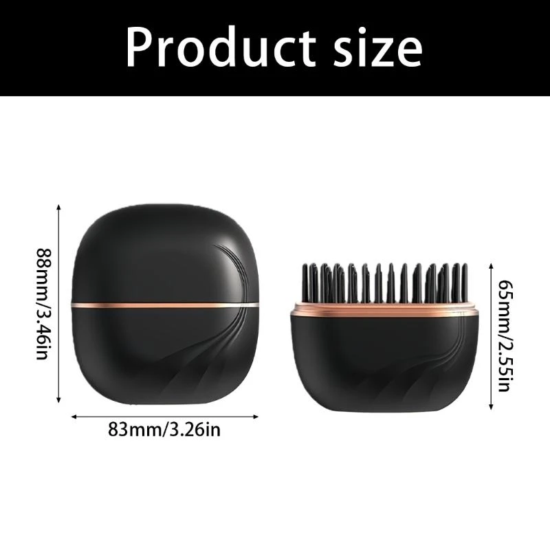 مكواة شعر صغيرة فاخرة ثلاثية الإعدادات