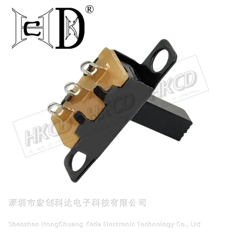 10/20Pcs SS12F15 50V 0.5 A 토글 스위치 3 핀 1P2T SPDT 슬라이드 스위치 DIY 전자 장난감 프로젝트 핸들 높이 3-6mm