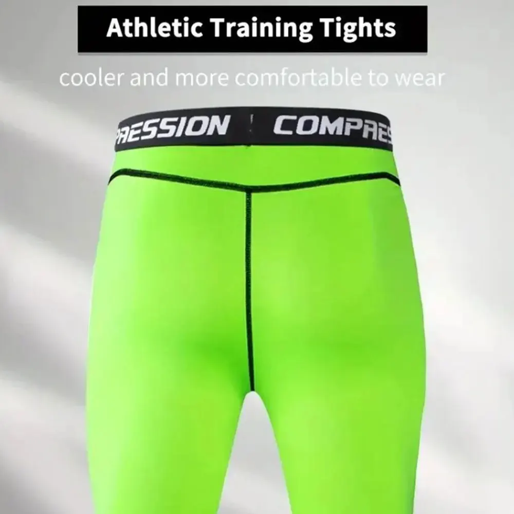 Men's Outdoor Sports Compression Shorts High Elasticity Quick-drying Sweat-absorbing