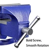 Mini Bench Vise Muliti-Funcational 3.5&quot Aluminum Miniature Small Jewelers Hobby Clamp On Table Flat Pliers Tool Vice 4