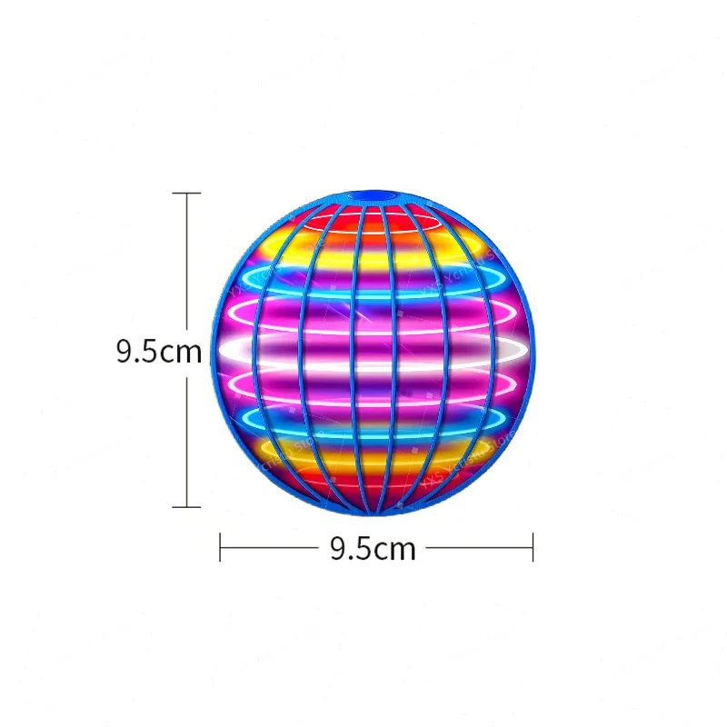 Flying Ball Toy Mini Drone Fly Orb Magic With LED Lights Children Toy