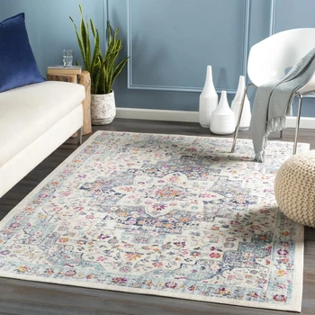 Retro Persian Pattern Area Rug 1