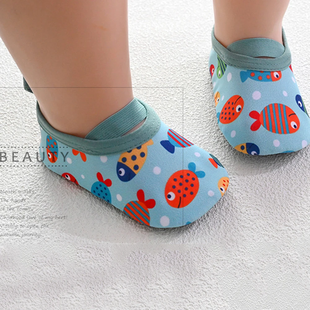 어린이 수상 스포츠 스니커즈 비치 양말, 어린이 수영 아쿠아 맨발 신발, 소년 소녀 서핑 낚시 다이빙 슬리퍼