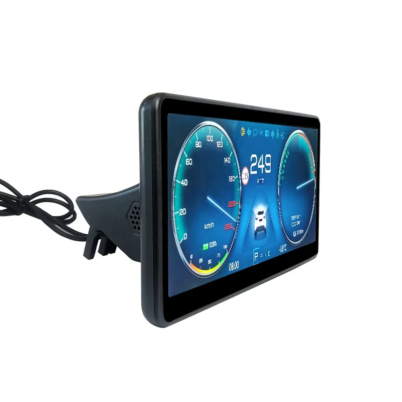 

GPS-навигатор Linux Carplay, автомобильный ЖК-дисплей 9 дюймов, навигатор, цифровой декор для приборной панели для Te -sla Model 3/Y, автомобильный радиоплеер