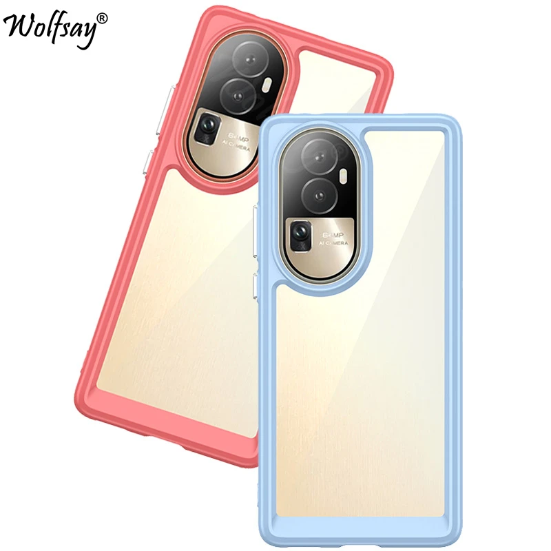 Custodia Trasparente Per Telefono Per Oppo Reno 10 Pro Plus Custodia In Silicone Color Cover Reno 10 Pro Plus 5G Custodia Per Oppo Reno 10 Pro Plus 5G