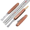 Grafting Tools Foldable Pruning Knife Professional Garden Grafting Cutter Stainless Steel Wooden Handle Grafting Knife 5