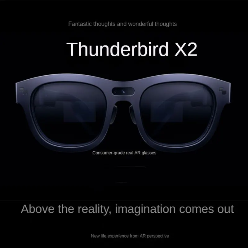 TCL Rayneo X2 Smart AR Glasses True Wireless Full Color Binocular XR Glasses Intelligent Translation Real-time Navigation Maps
