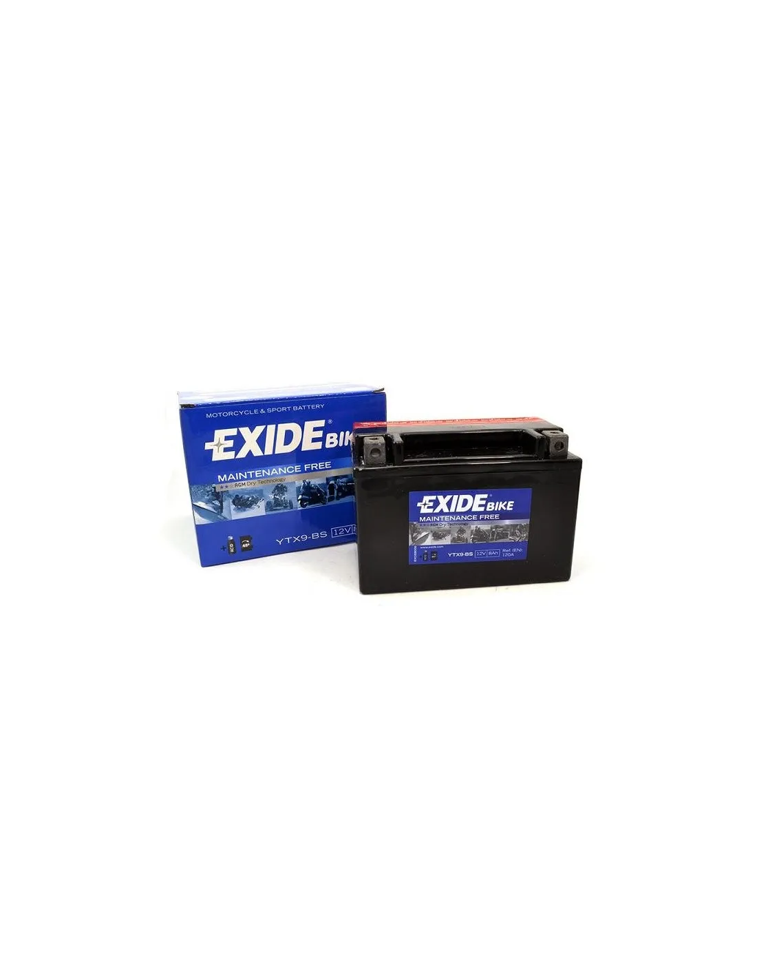 Batteria Exide Etx9-Bs/Exide Ytx9-Bs