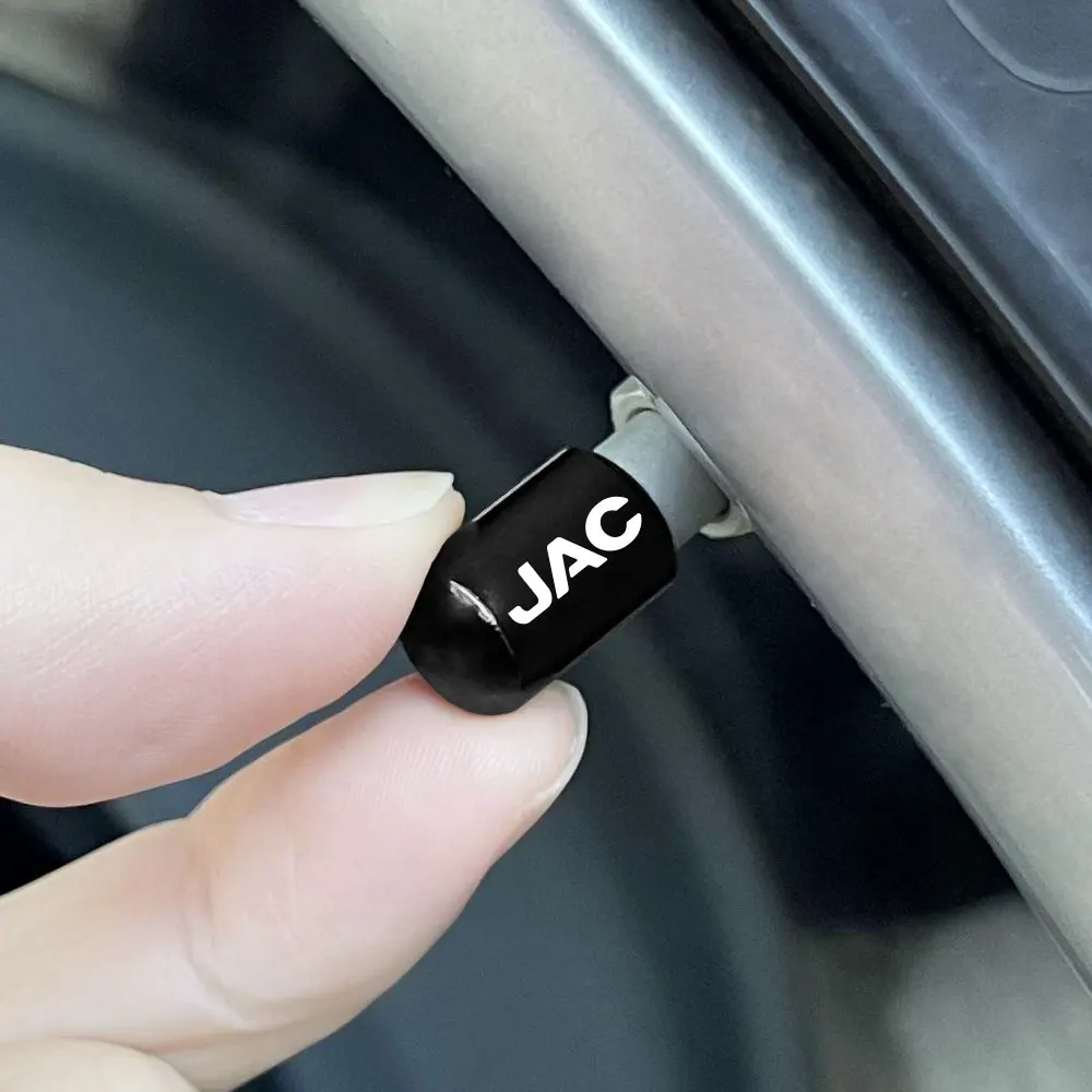 자동차 타이어 밸브 캡 금속 휠 타이어 줄기 밀폐 커버 액세서리 JAC S2 J3 보드 JS2 S3 J2 S5 T8 Refine J5 J6 J4 Vapor