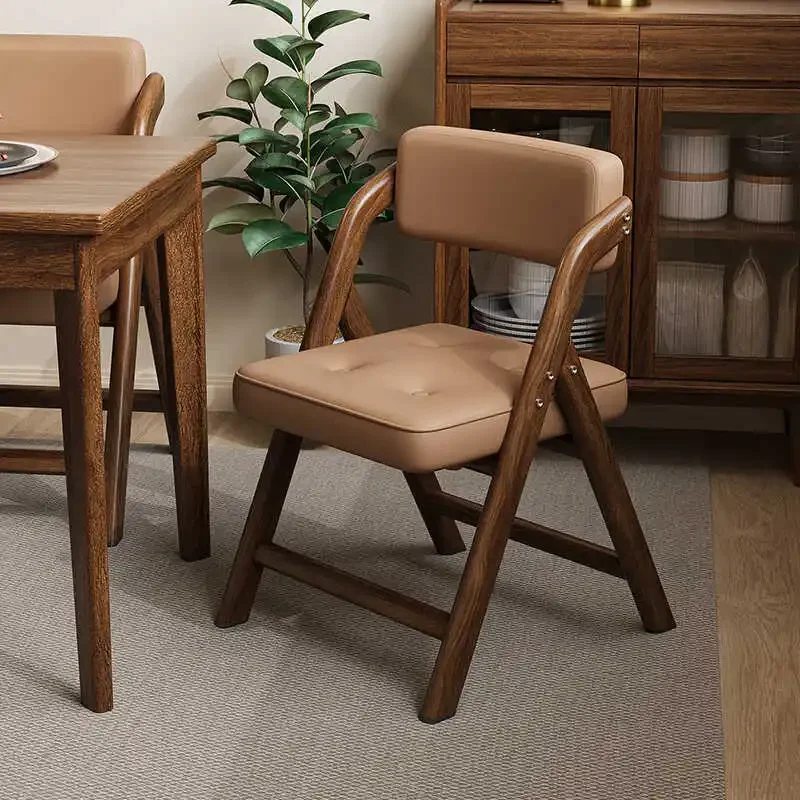 Folding Kitchen Furniture Dining Chairs Household Living Room Backrest Office Desk Chair Cadeiroes De Sala Leisure Chess Chairs
