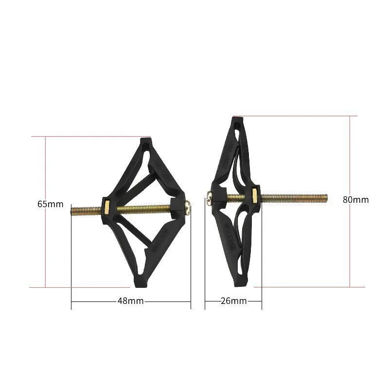 10pcs 86mm 카세트 수리공 다크 박스 수리 나사 스위치 오래된 소켓 상자 벽 수리 상자 지원 막대 전기 액세서리