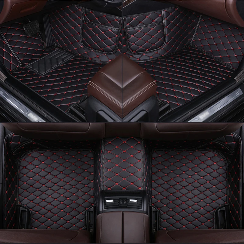 

XWSN Custom Car Floor Mats for Infiniti QX80 2013-2017 Year Car Accessories Interior Details Carpet Storage Bags