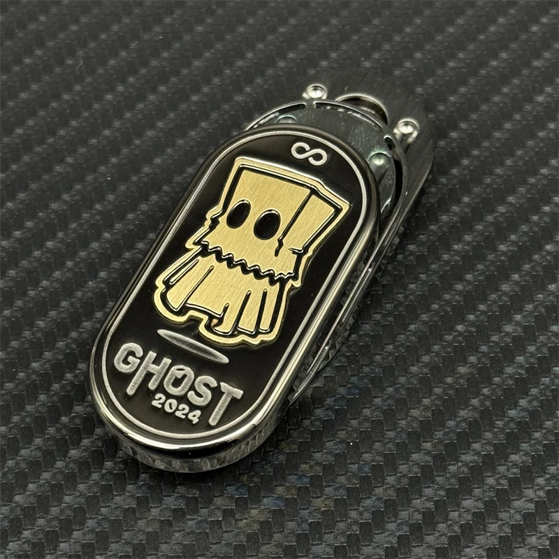 ゴーストEDC-フィジェットスライダー,3層,磁気,機械式,ストレス