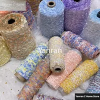 Featured Hand Mixed Yarn Distribution Line Dyed Macaron Single Side Toothbrush Yarn Flag Super Beautiful Sweater Scarf Wiring 1