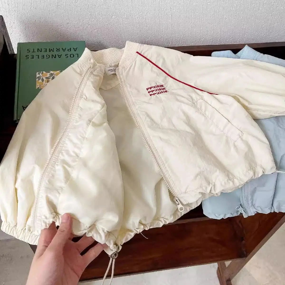 Side view of jacket