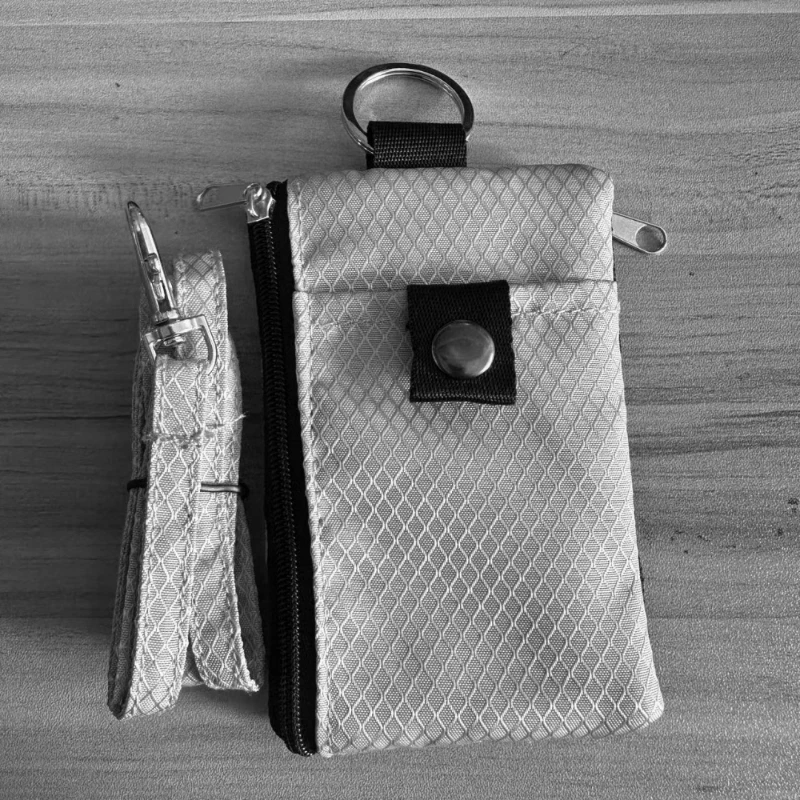 Wallet ID Badge Holder, Waterproof Nylon Zipper Pouch and Lanyard, Student Bus Transfer Cards, Cash Coin Travel Bag, RFID Blocking, wallet card holder, card holder, credit card holder, card wallet
