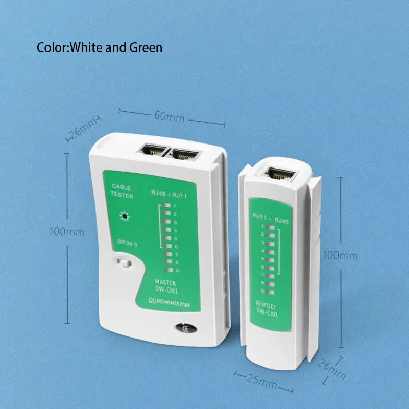 Advanced LAN Cable Continuity Tester for Twisted Pair Connections