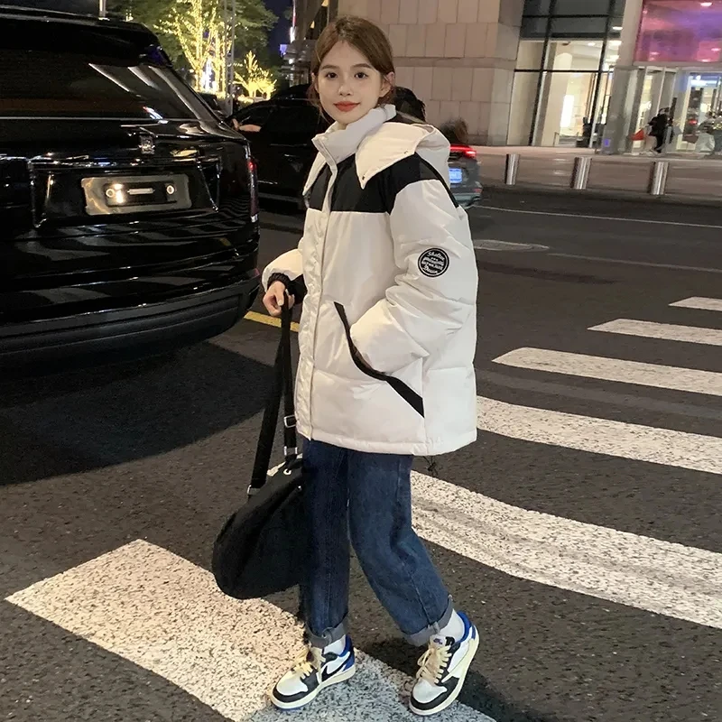 Y2Ktrend2024 New Cold Warm Bread Coat Foreign Air Loose Men And Women With Winter Padded  Ja