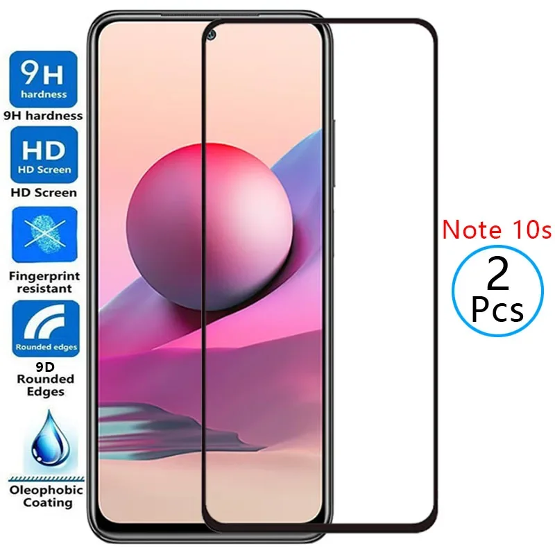

Защитное закаленное стекло 9d для redmi note 10 s, Защита экрана для xiaomi readmi note10s, not 10 s, s10, not10s, защитная пленка redmy