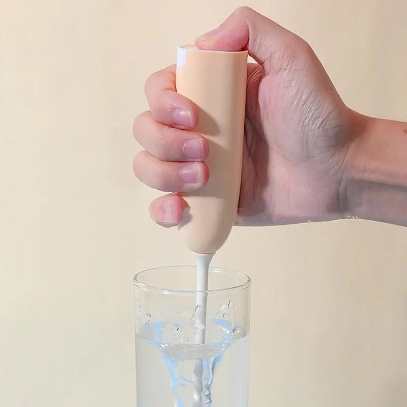 Handheld Milk Frother Battery Operated Drink Mixer For Protein Powder Frother Wand & Matcha Mixer For Toddler Protein Powder