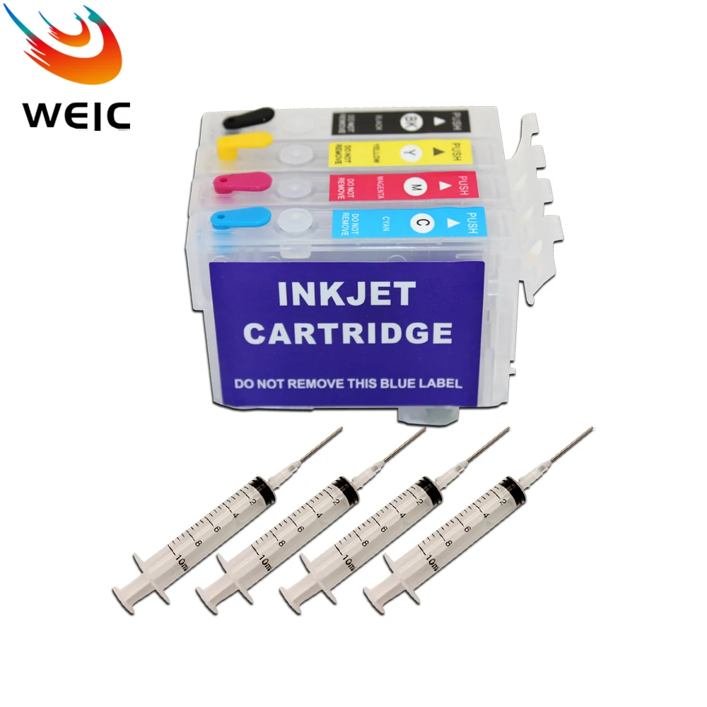 T0711-T0714 Refill Ink Cartridge for Epson Stylus DX7450 DX8400 DX8450 DX9400F D78 D92 D120 S21 SX115 SX200 SX205 SX215 SX218 printer supplies ink cartridge inkjet ink cartridge