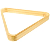 Billiards Balls Frame Table Top Tripod Games Balls Holders Triangle Racks Cue Wooden Mini Pool Organizer Retro Style