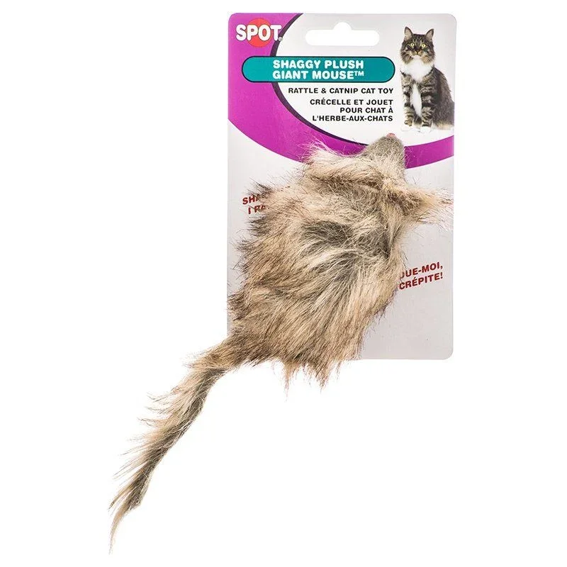 JMT Fur Mouse Cat Toy - Assorted