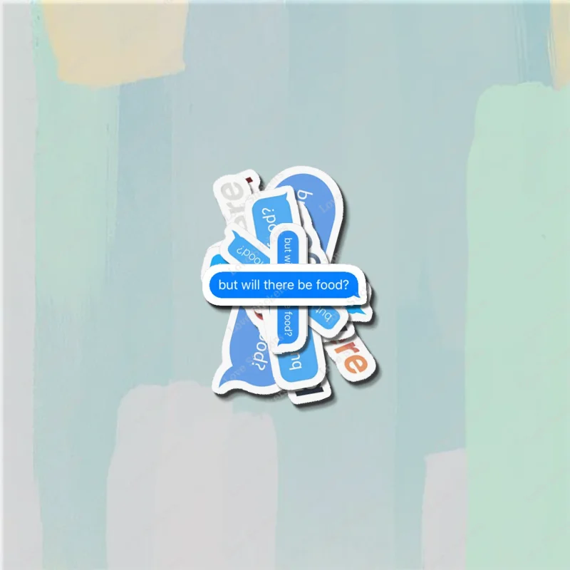 

Но будет ли еду 5 шт. наклеек для гостиной бампер аниме милый детский автомобиль Художественная печать окно домашний декор