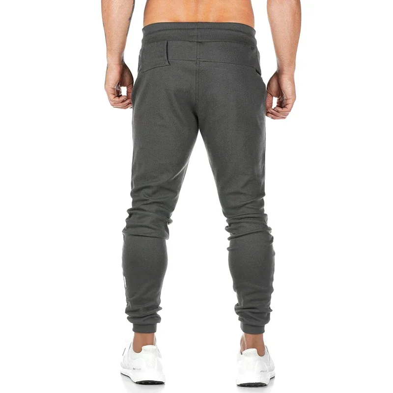 Men's Lightweight Gym Jogger Pants Breathable Hiking Jogging Runing Stretch Exercise Workout Sweatpants with Zipper Pocket Pants 2