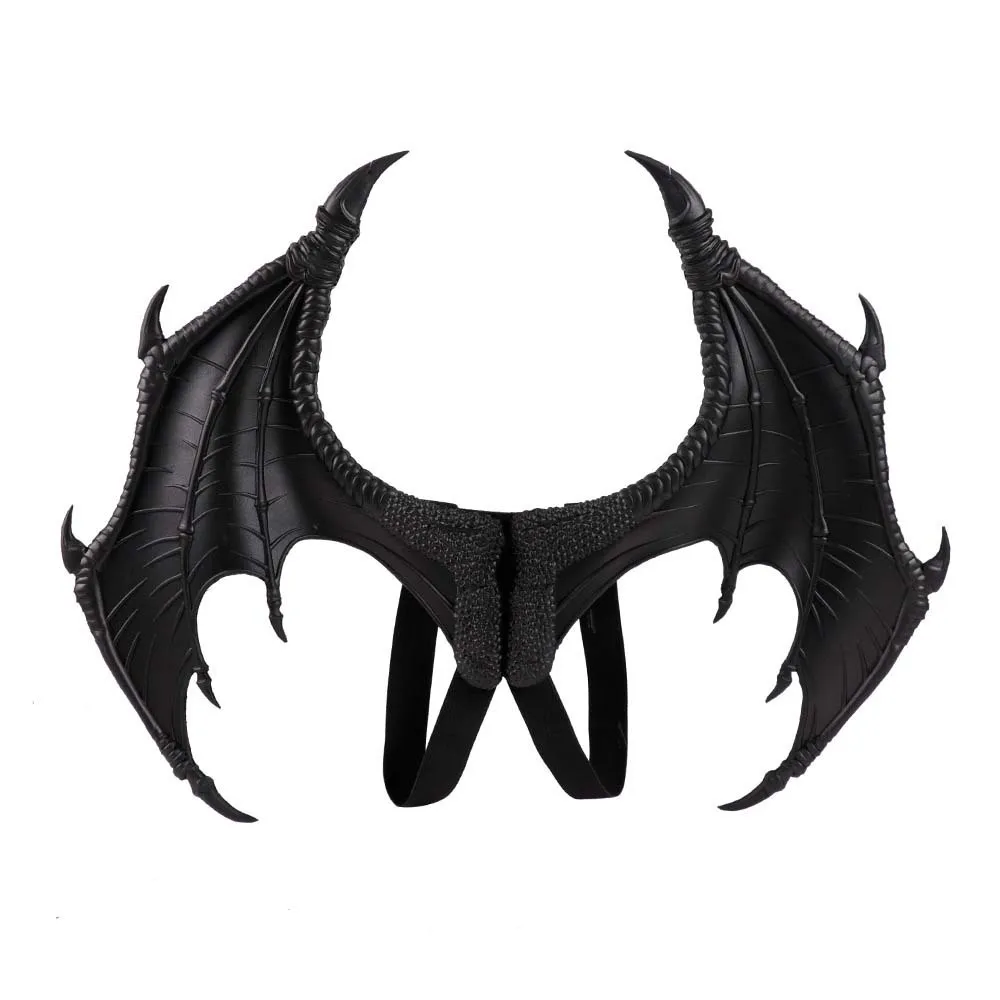 

Fancy Halloween Demon Cosplay Wings for Kids Unisex Devil Skull Vampires Props Role Play Party Creative Angel Wings Props