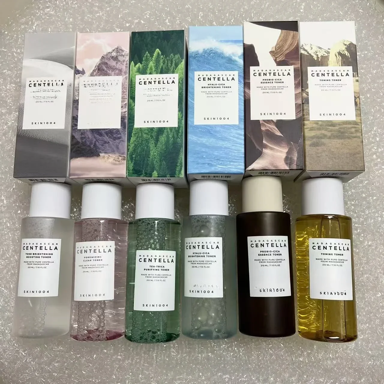 Skincare toner skin1004 Centella asiatica toner gentle acne-relieving moisturizing soothing repairing barriers wet compress 210ml