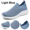 Women Knit Running Sneakers Walking Shoes Memory Foam Lightweight Tennis Workout Sneakers for Gym Running 1