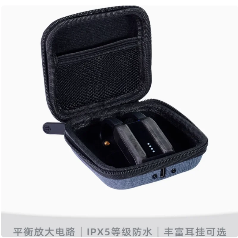 IFi Go Pod Air HD HiFi TWS 진정한 무선 블루투스 이어훅 헤드폰 앰프(MMCX 0.78mm 커넥터 포함)