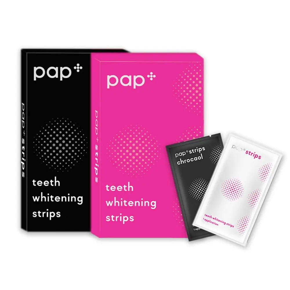 

7 Pairs Professional Teeth Whitening Gel Strips Oral Hygiene Care Double Elastic Tooth Bleaching Strip False Teeth Veneers Tool