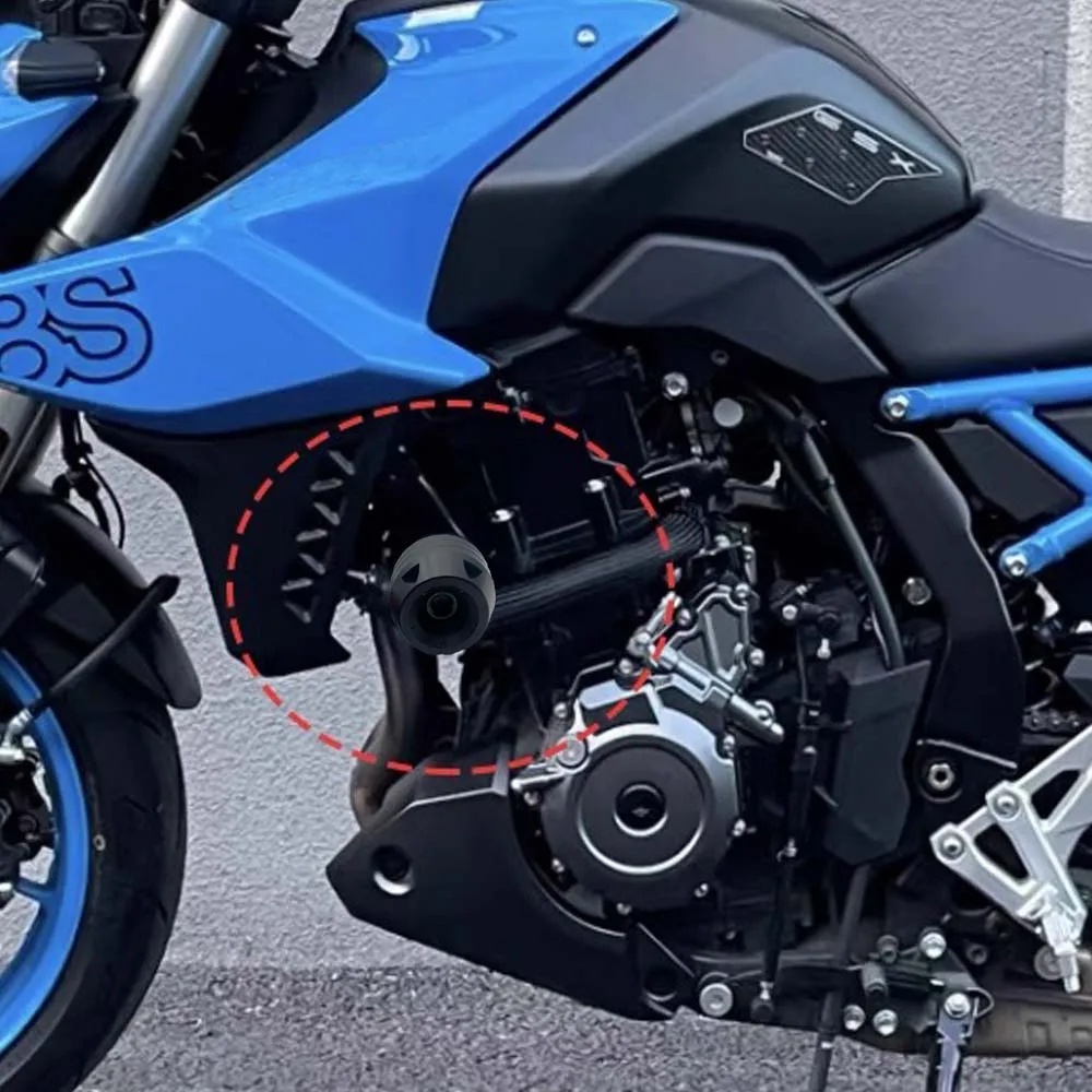 스즈키 GSX-8S 2023-2024 GSX8S GSX 8S 낙하 보호 크래시 페어링 엔진 휠 슬라이더 가드 오토바이 프레임 슬라이더