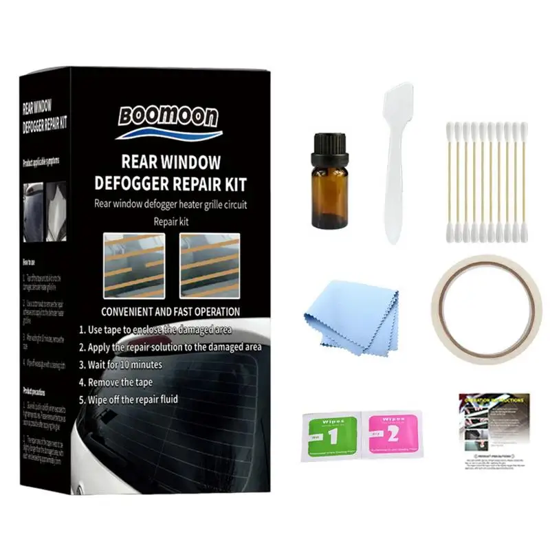 

Car Rear Window Grid Repair Tool Auto Rear Window Grid Defogger Quick Scratch Repair Tab Line Grid Repair Tool Kit Car Accessory