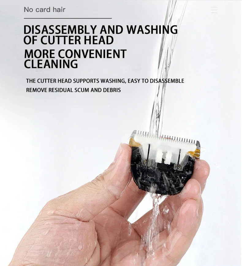 Description Picture 6 of itemProfessional Cat Dog Hair Clipper Grooming Kit Low-Noise Rechargeable Pet Hair Trimmer Shaver Set Animals Hair Cutting Machine