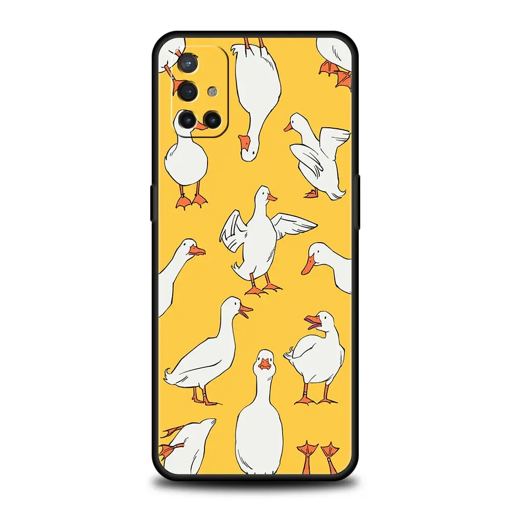 Cartoon Duck Goose Game Phone Case Cover