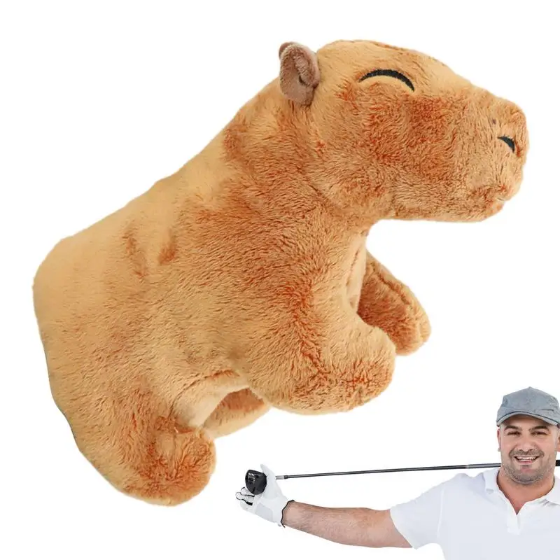

Golf Club Covers Capybara Cartoon Capybara Head Covers For Woods Driver Headcover For Extra Club Protection Golf Accessories For