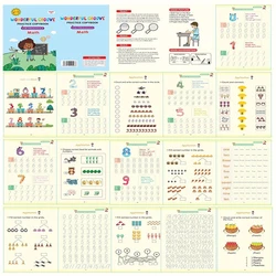 Magic Copybooks for Kids: Reusable Calligraphy Practice with Grooved Templates (1 Book Math)