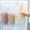 Food Storage Containers with Airtight Lid Pasta Portion Control Container Kitchen Storage jar for Sugar Flour Oat Cereal Beans 5