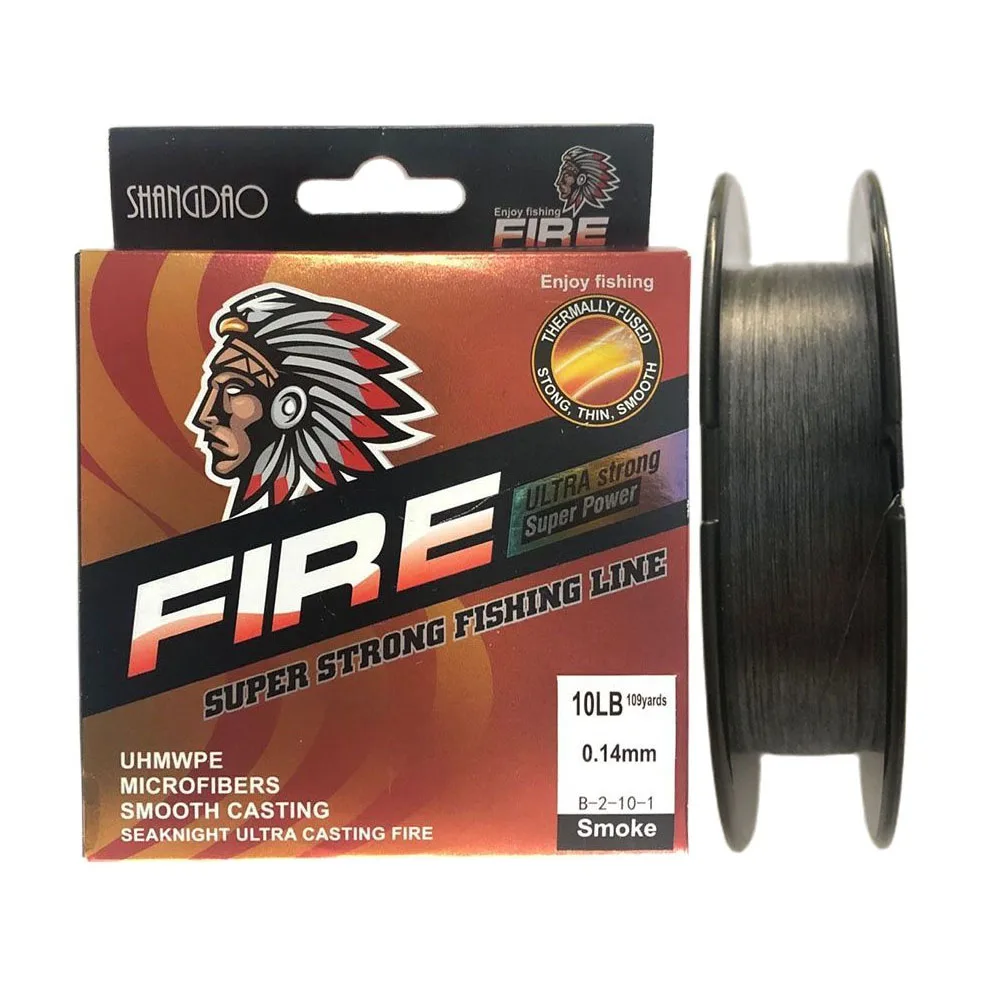 FIRE 300 Yards Fishing Line Fire Filament Beading Line Smooth PE